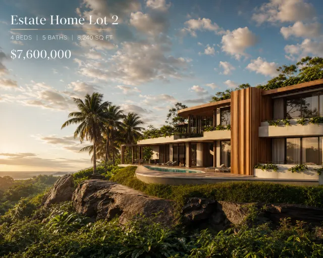 Residencias Waldorf Astoria en Punta Cacique | Ultra Lujo Frente al Mar en el Golfo de Papagayo